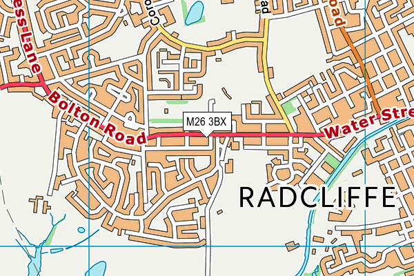 M26 3BX map - OS VectorMap District (Ordnance Survey) M26 3BX map - OS VectorMap District (Ordnance Survey)