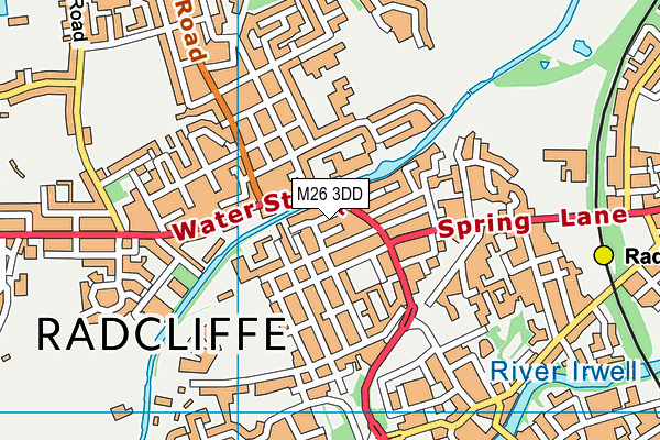 M26 3DD map - OS VectorMap District (Ordnance Survey) M26 3DD map - OS VectorMap District (Ordnance Survey)