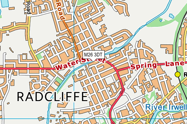M26 3DT map - OS VectorMap District (Ordnance Survey) M26 3DT map - OS VectorMap District (Ordnance Survey)