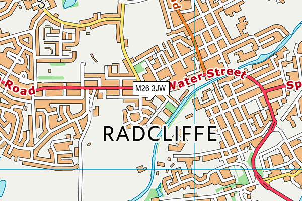 M26 3JW map - OS VectorMap District (Ordnance Survey) M26 3JW map - OS VectorMap District (Ordnance Survey)