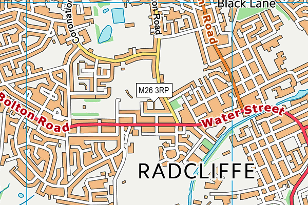 M26 3RP map - OS VectorMap District (Ordnance Survey) M26 3RP map - OS VectorMap District (Ordnance Survey)