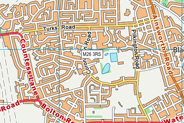M26 3RS map - OS VectorMap District (Ordnance Survey) M26 3RS map - OS VectorMap District (Ordnance Survey)
