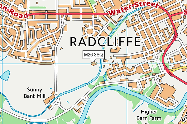 M26 3SQ map - OS VectorMap District (Ordnance Survey) M26 3SQ map - OS VectorMap District (Ordnance Survey)