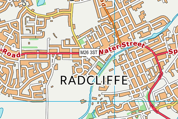 M26 3ST map - OS VectorMap District (Ordnance Survey) M26 3ST map - OS VectorMap District (Ordnance Survey)