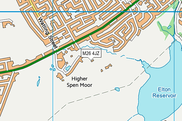 M26 4JZ map - OS VectorMap District (Ordnance Survey) M26 4JZ map - OS VectorMap District (Ordnance Survey)