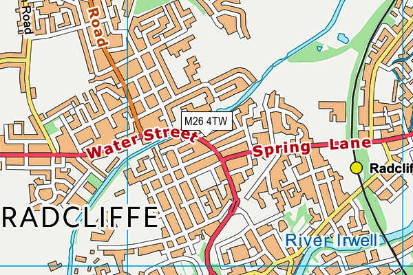 M26 4TW map - OS VectorMap District (Ordnance Survey) M26 4TW map - OS VectorMap District (Ordnance Survey)
