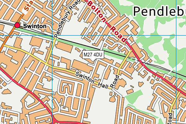 M27 4DU map - OS VectorMap District (Ordnance Survey) M27 4DU map - OS VectorMap District (Ordnance Survey)
