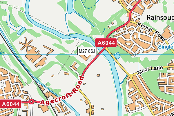 M27 8SJ map - OS VectorMap District (Ordnance Survey) M27 8SJ map - OS VectorMap District (Ordnance Survey)