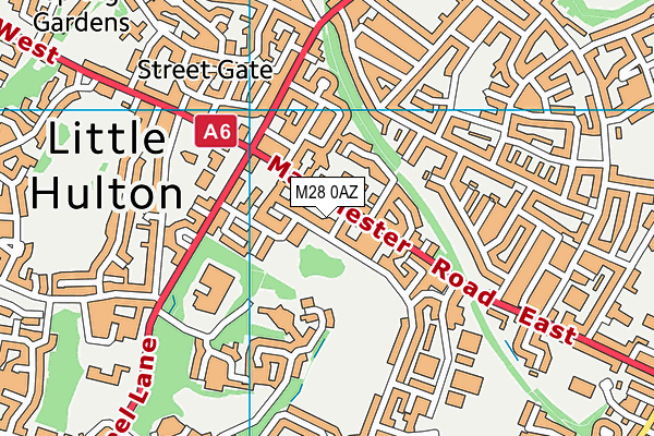 M28 0AZ map - OS VectorMap District (Ordnance Survey) M28 0AZ map - OS VectorMap District (Ordnance Survey)