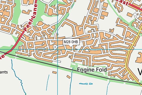 M28 0HB map - OS VectorMap District (Ordnance Survey) M28 0HB map - OS VectorMap District (Ordnance Survey)