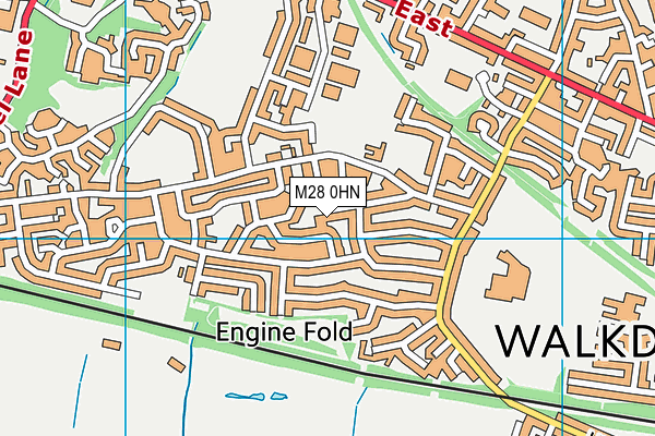 M28 0HN map - OS VectorMap District (Ordnance Survey) M28 0HN map - OS VectorMap District (Ordnance Survey)