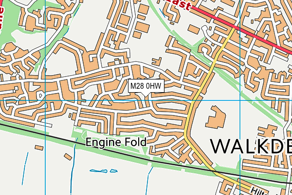 M28 0HW map - OS VectorMap District (Ordnance Survey) M28 0HW map - OS VectorMap District (Ordnance Survey)