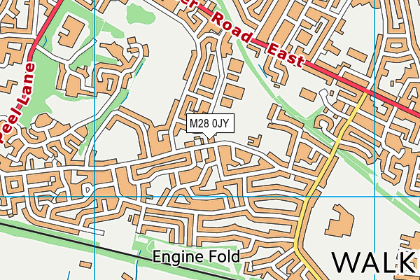 M28 0JY map - OS VectorMap District (Ordnance Survey) M28 0JY map - OS VectorMap District (Ordnance Survey)