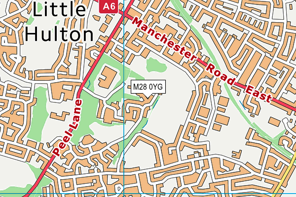 M28 0YG map - OS VectorMap District (Ordnance Survey) M28 0YG map - OS VectorMap District (Ordnance Survey)