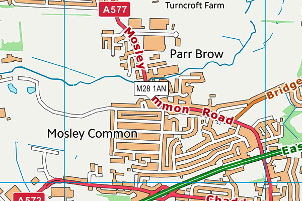 M28 1AN map - OS VectorMap District (Ordnance Survey) M28 1AN map - OS VectorMap District (Ordnance Survey)