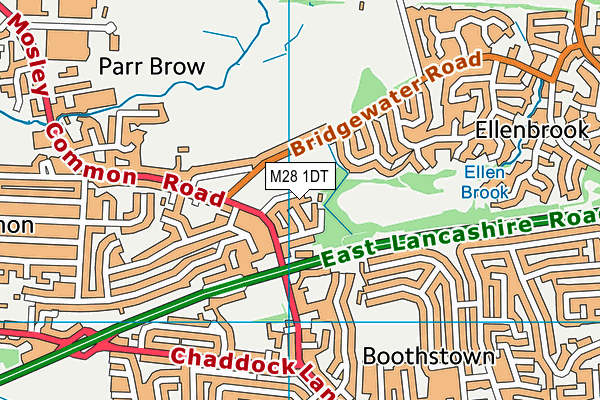 M28 1DT map - OS VectorMap District (Ordnance Survey) M28 1DT map - OS VectorMap District (Ordnance Survey)