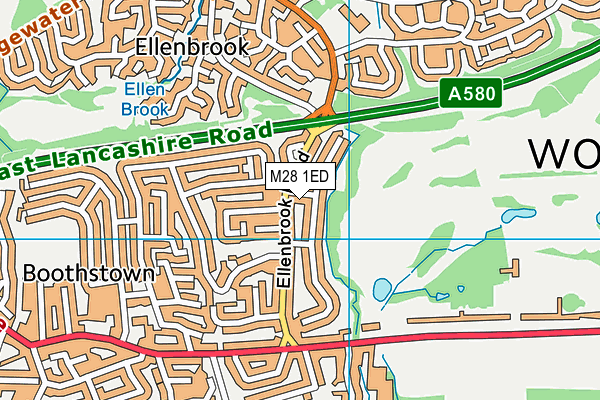 M28 1ED map - OS VectorMap District (Ordnance Survey) M28 1ED map - OS VectorMap District (Ordnance Survey)