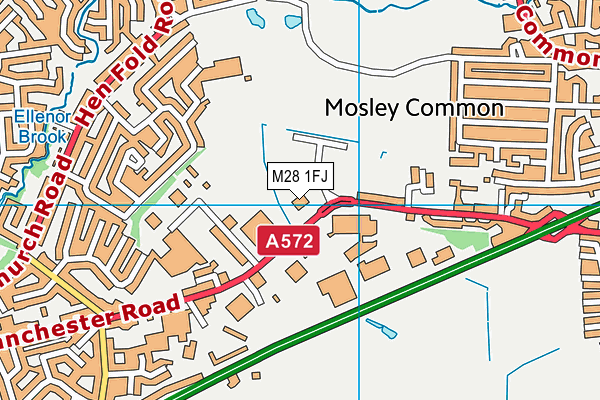 M28 1FJ map - OS VectorMap District (Ordnance Survey) M28 1FJ map - OS VectorMap District (Ordnance Survey)