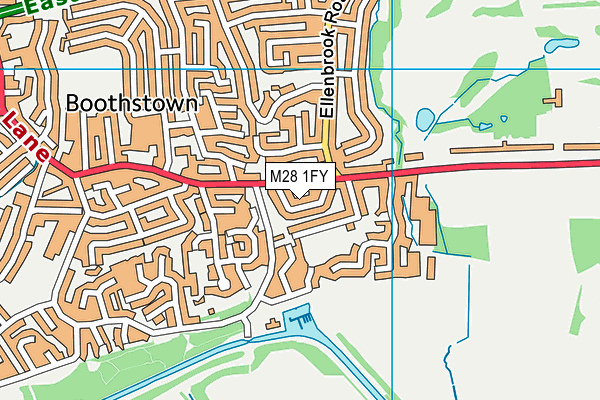 M28 1FY map - OS VectorMap District (Ordnance Survey) M28 1FY map - OS VectorMap District (Ordnance Survey)