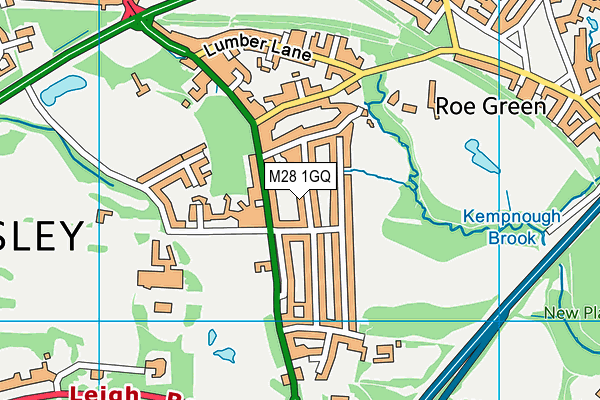 M28 1GQ map - OS VectorMap District (Ordnance Survey) M28 1GQ map - OS VectorMap District (Ordnance Survey)