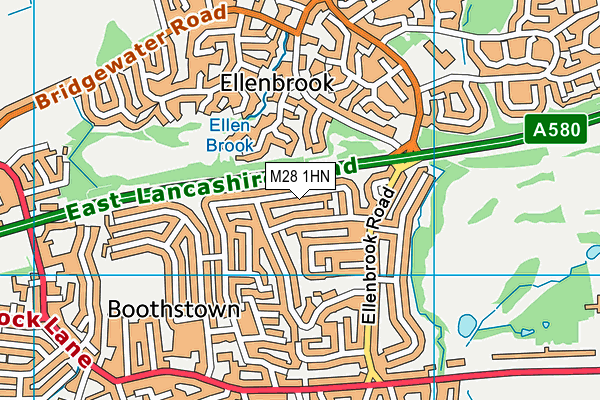 M28 1HN map - OS VectorMap District (Ordnance Survey) M28 1HN map - OS VectorMap District (Ordnance Survey)