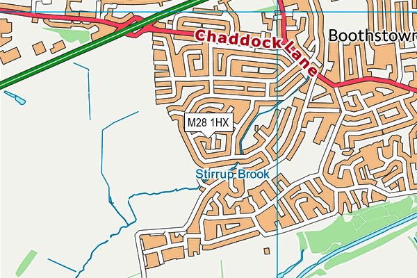 M28 1HX map - OS VectorMap District (Ordnance Survey) M28 1HX map - OS VectorMap District (Ordnance Survey)