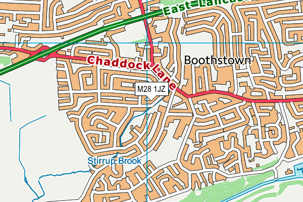 M28 1JZ map - OS VectorMap District (Ordnance Survey) M28 1JZ map - OS VectorMap District (Ordnance Survey)