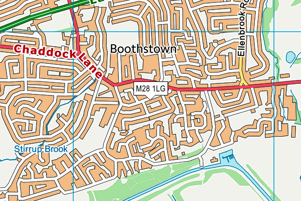 M28 1LG map - OS VectorMap District (Ordnance Survey) M28 1LG map - OS VectorMap District (Ordnance Survey)