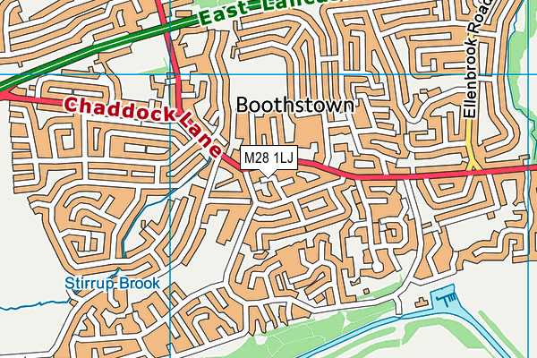 M28 1LJ map - OS VectorMap District (Ordnance Survey) M28 1LJ map - OS VectorMap District (Ordnance Survey)