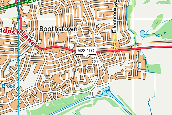 M28 1LQ map - OS VectorMap District (Ordnance Survey) M28 1LQ map - OS VectorMap District (Ordnance Survey)