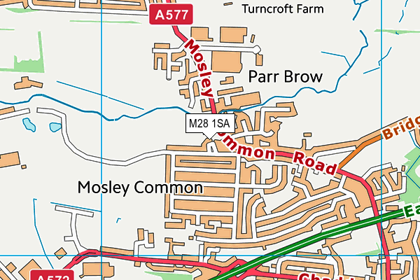 M28 1SA map - OS VectorMap District (Ordnance Survey) M28 1SA map - OS VectorMap District (Ordnance Survey)