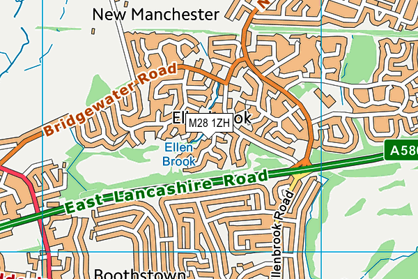 M28 1ZH map - OS VectorMap District (Ordnance Survey) M28 1ZH map - OS VectorMap District (Ordnance Survey)