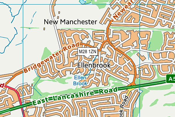 M28 1ZN map - OS VectorMap District (Ordnance Survey) M28 1ZN map - OS VectorMap District (Ordnance Survey)