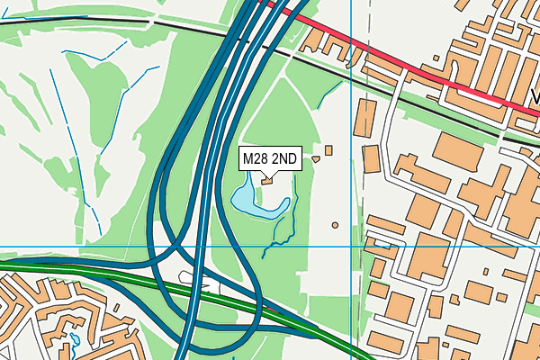 M28 2ND map - OS VectorMap District (Ordnance Survey) M28 2ND map - OS VectorMap District (Ordnance Survey)