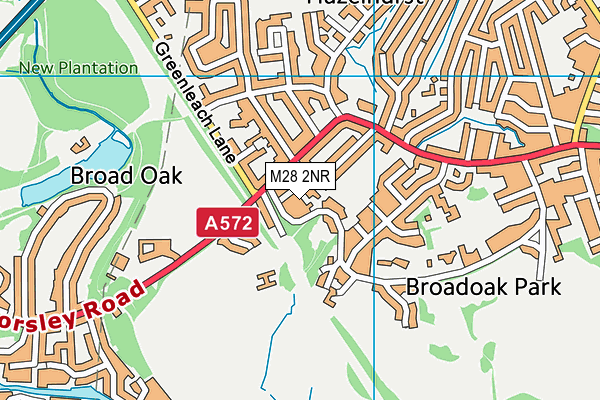 M28 2NR map - OS VectorMap District (Ordnance Survey) M28 2NR map - OS VectorMap District (Ordnance Survey)