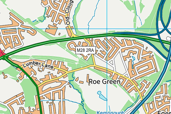 M28 2RA map - OS VectorMap District (Ordnance Survey) M28 2RA map - OS VectorMap District (Ordnance Survey)