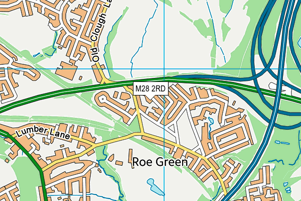 M28 2RD map - OS VectorMap District (Ordnance Survey) M28 2RD map - OS VectorMap District (Ordnance Survey)