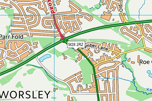 M28 2RZ map - OS VectorMap District (Ordnance Survey) M28 2RZ map - OS VectorMap District (Ordnance Survey)