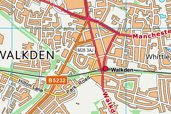 M28 3AJ map - OS VectorMap District (Ordnance Survey) M28 3AJ map - OS VectorMap District (Ordnance Survey)
