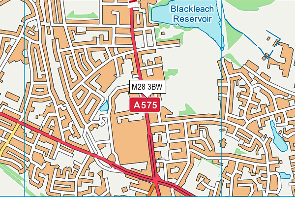 M28 3BW map - OS VectorMap District (Ordnance Survey) M28 3BW map - OS VectorMap District (Ordnance Survey)