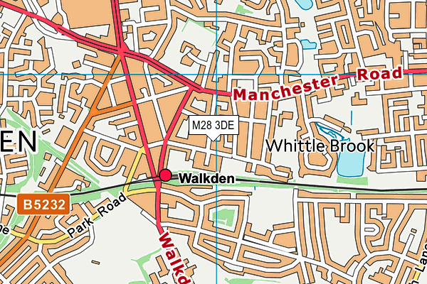 M28 3DE map - OS VectorMap District (Ordnance Survey) M28 3DE map - OS VectorMap District (Ordnance Survey)