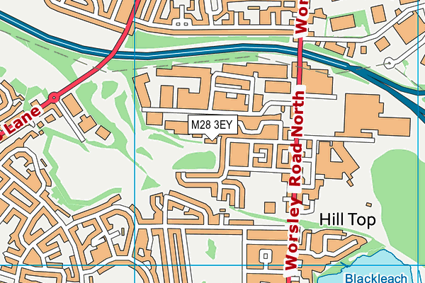 M28 3EY map - OS VectorMap District (Ordnance Survey) M28 3EY map - OS VectorMap District (Ordnance Survey)