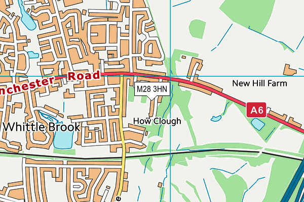 M28 3HN map - OS VectorMap District (Ordnance Survey) M28 3HN map - OS VectorMap District (Ordnance Survey)