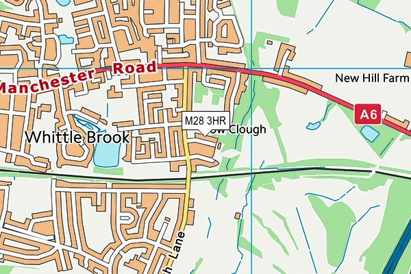 M28 3HR map - OS VectorMap District (Ordnance Survey) M28 3HR map - OS VectorMap District (Ordnance Survey)