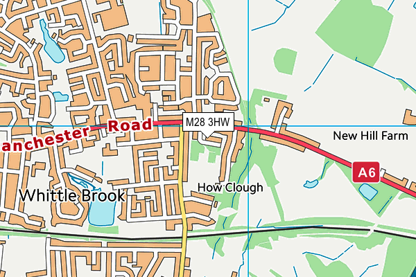 M28 3HW map - OS VectorMap District (Ordnance Survey) M28 3HW map - OS VectorMap District (Ordnance Survey)