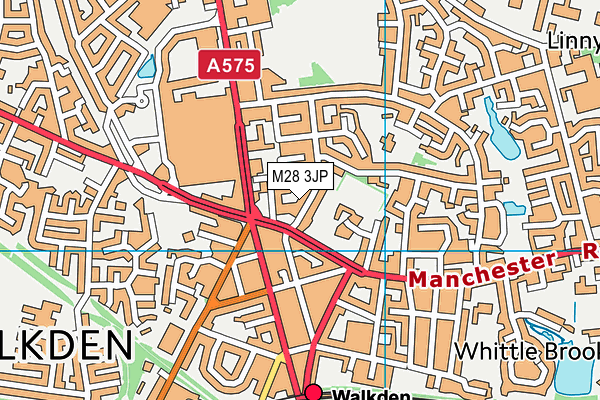 M28 3JP map - OS VectorMap District (Ordnance Survey) M28 3JP map - OS VectorMap District (Ordnance Survey)