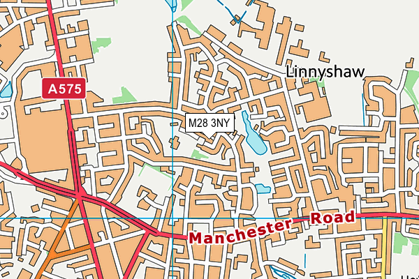 M28 3NY map - OS VectorMap District (Ordnance Survey) M28 3NY map - OS VectorMap District (Ordnance Survey)