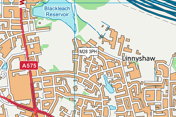 M28 3PH map - OS VectorMap District (Ordnance Survey) M28 3PH map - OS VectorMap District (Ordnance Survey)