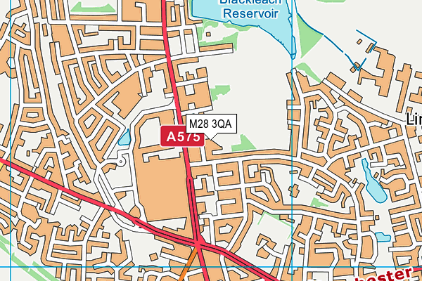 M28 3QA map - OS VectorMap District (Ordnance Survey) M28 3QA map - OS VectorMap District (Ordnance Survey)