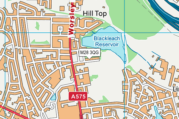 M28 3QG map - OS VectorMap District (Ordnance Survey) M28 3QG map - OS VectorMap District (Ordnance Survey)